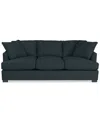 Macy's Nightford 89" Fabric Extra-large Sofa, Created For  In Lucca Charcoal
