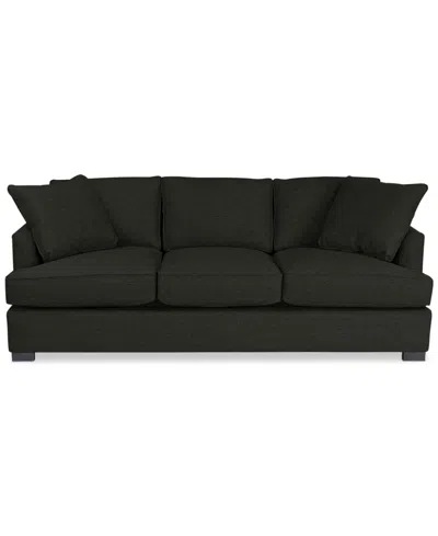 Macy's Nightford 89" Fabric Extra-large Sofa, Created For  In Maxwell Charcoal