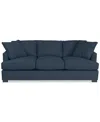 Macy's Nightford 89" Fabric Extra-large Sofa, Created For  In Maxwell Denim