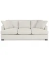 Macy's Nightford 89" Fabric Extra-large Sofa, Created For  In Maxwell Natural