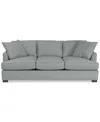 Macy's Nightford 89" Fabric Extra-large Sofa, Created For  In Maxwell Steel