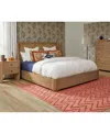 Macy's Nordic 3 Pc. Queen Upholstered Storage Set (bed, Chest & Nightstand) In Brown