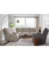 Macy's Olper Fabric Zero Wall Sectional Collection Created For Macys In Sand