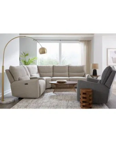 Macy's Olper Fabric Zero Wall Sectional Collection Created For Macys In Sand