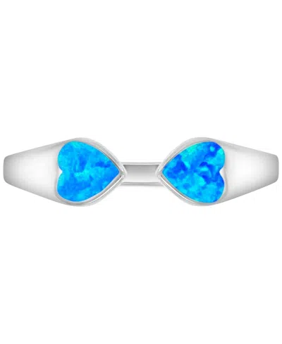 Macy's Opal (0.30 Ct. T.w.) Ring In Sterling Silver