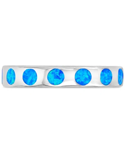 Macy's Opal (0.50 Ct. T.w.) Ring In Sterling Silver