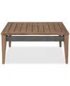 Macy's Orbit Outdoor Coffee Table In Brown