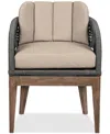 Macy's Orbit Outdoor Dining Chair In Brown