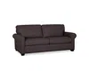 Macy's Orid 77" Leather Roll Arm Apartment Sofa, Created For