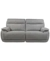 Macy's Ozryn 2-pc. Fabric Sofa With 2 Power Motion Chairs, Exclusively At  In Silver
