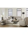 Macy's Ozryn Zero Gravity Fabric Sectional Collection Created For Macys In Silver