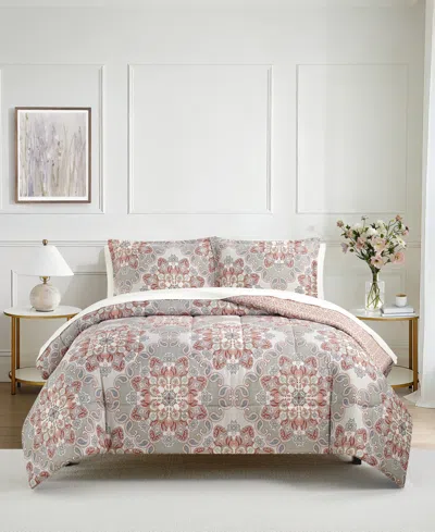 Macy's Petra Reversible 3-pc. Comforter Sets In Multi