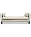Macy's Pezley Leather Daybed, Created For  In Cream