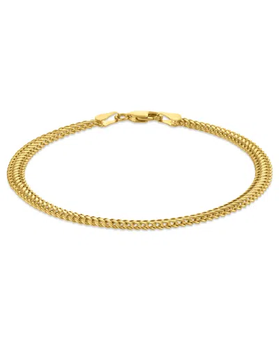 Macy's Polished Infinity Link Chain Bracelet In 10k Gold