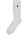 Macy's Women's Cable-knit Socks In White