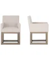 Macy's Portmore 2 Pc Arm Chair, Created For  In Brown