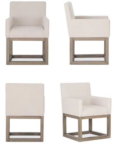 Macy's Portmore 4 Pc Arm Chair, Created For  In Brown