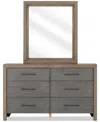 Macy's Portmore 6-drawer Dresser (with Soft Close Drawers), Created For  In Brown