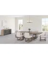 Macy's Portmore 7 Pc Rectangular Set (table & 6 Side Chairs), Created For  In Brown