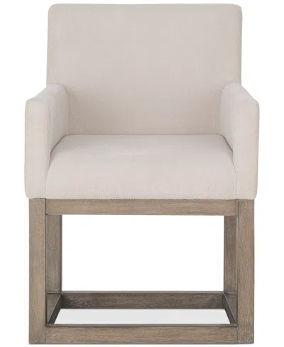 Macy's Portmore Arm Chair, Created For  In Brown
