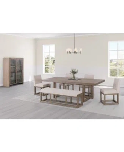 Macy's Portmore Dining Collection Created For Macys In Brown