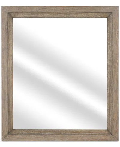 Macy's Portmore Mirror, Created For  In Brown