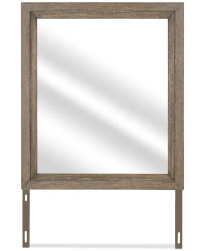 Macy's Portmore Mirror, Created For  In Brown