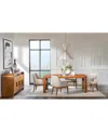 Macy's Prescott 5-pc. Dining Set (table & 4 Chairs), Created For  In Brown