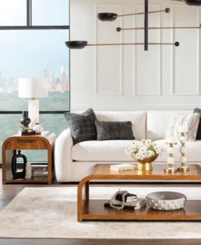 Macy's Prescott Living Room Collection In Brown