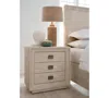 Macy's Priya 3-drawer Nightstand In Sugar
