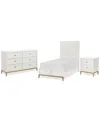 Macy's Chelsea 3-pc. Bedroom Set (twin Bed, Small Dresser & Small Nightstand) In No Color