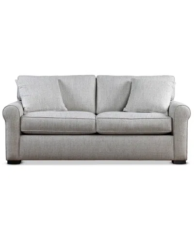 Macy's Radley 30" Roll Arm Fabric Full Sleeper,  Exclusive In Gray