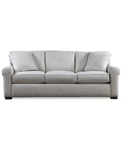 Macy's Radley 30" Roll Arm Fabric Queen Sleeper,  Exclusive In Gray