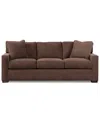 Macy's Radley 86" Fabric Sofa, Created For  In Brown