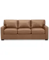 MACY'S RADLEY 86" LEATHER SOFA, CREATED FOR MACY'S