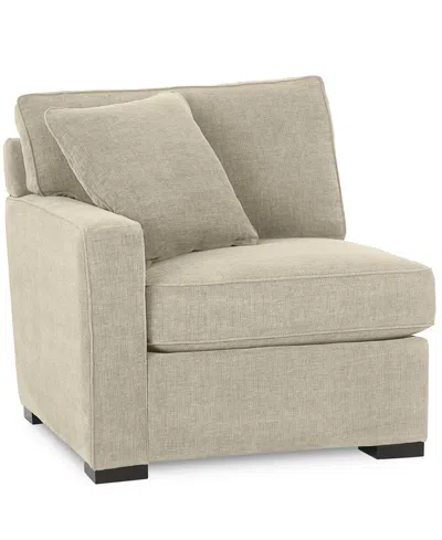 Macy's Radley Fabric One-arm End Chair In Neutral