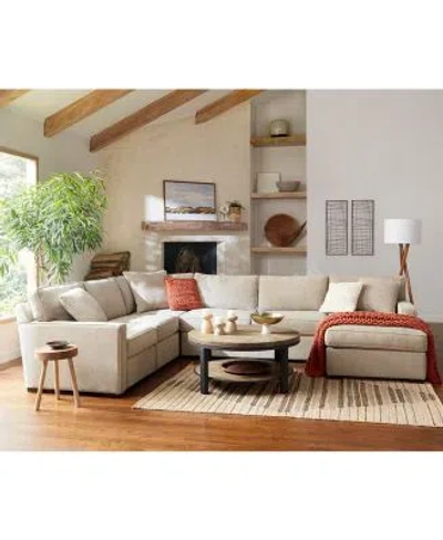 Macy's Radley Fabric Sectional Collection Created For Macys In Brown