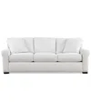 Macy's Radley Rollarm 86" Fabric Sofa In White