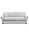 Macy's Reiter Fabric Sofa, Exclusively At  In Linen