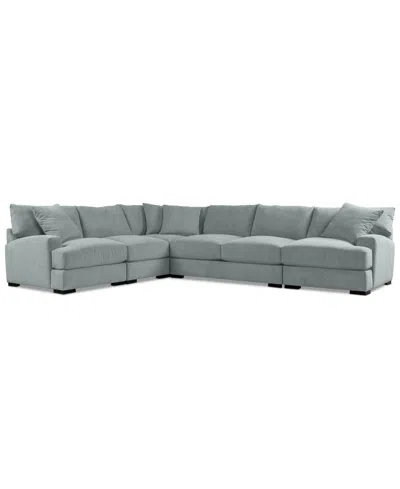 Macy's Rhyder 143" 5-pc. Fabric L Sectional, Exclusively At