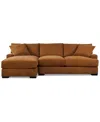 Macy's Rhyder 2-pc. Fabric Chaise Sectional, Exclusively At