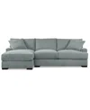 Macy's Rhyder 2-pc. Fabric Chaise Sectional, Exclusively At