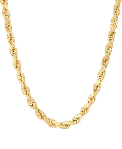 Macy's Rope Chain In 10k Yellow Gold