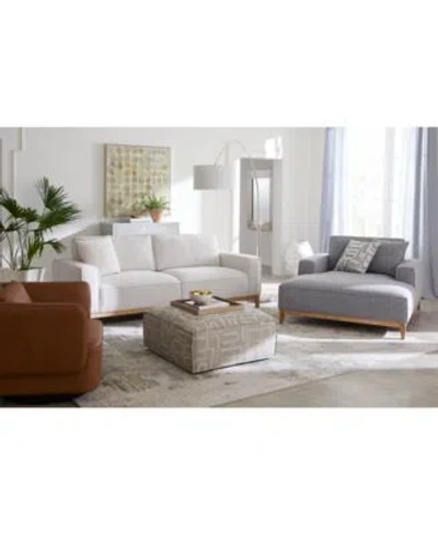 Macy's Rosecrans Fabric Sofa Collection Created For Macys In Khaki