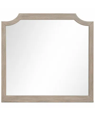 Macy's Sadie 36" Wood Framed Beveled Edge Bedroom Mirror,  Exclusive In Open
