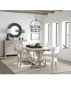 MACY'S SADIE 5-PC. RECTANGULAR DINING SET (TABLE & 4 UPHOLSTERED SIDE CHAIRS), CREATED FOR MACY'S