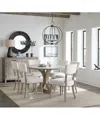 Macy's Sadie 7-pc. Rectangular Dining Set (table & 6 Upholstered Side Chairs), Created For  In Gray
