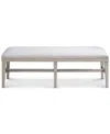 Macy's Sadie Dining Bench, Created For  In Gray