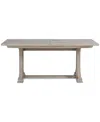 Macy's Sadie Rectangular Dining Table, Created For  In Gray