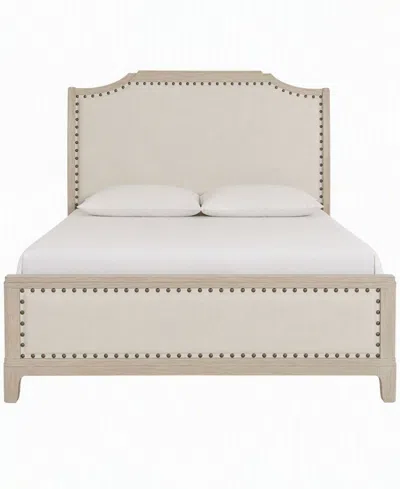 Macy's Sadie Sleigh King Wood Headboard,  Exclusive In No Color
